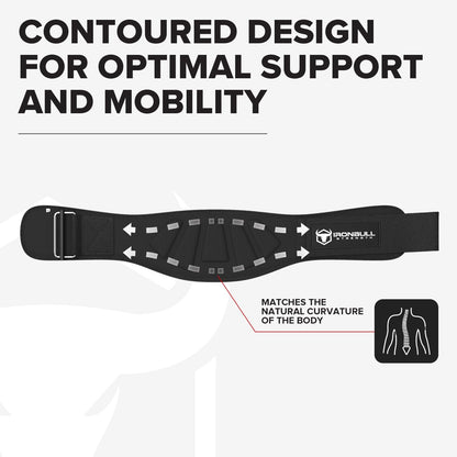 IRON BULL STRENGTH - Adjustable Weightlifting Belt For Back Support